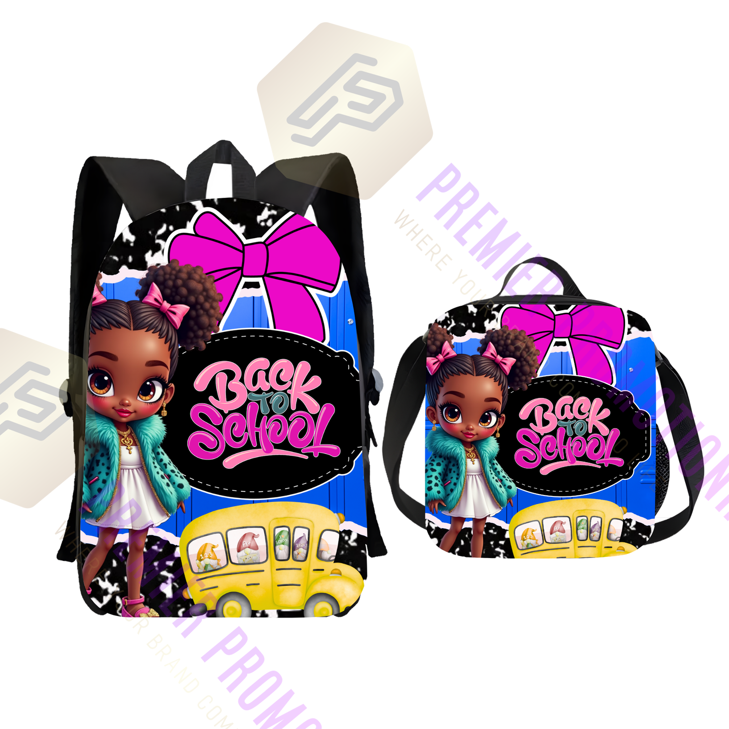 backpack with back to school design