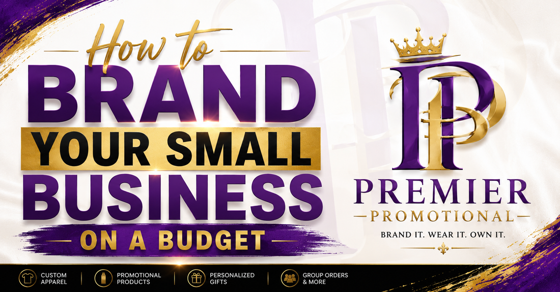 How to Brand Your Small Business on a Budget | Premier Promotional