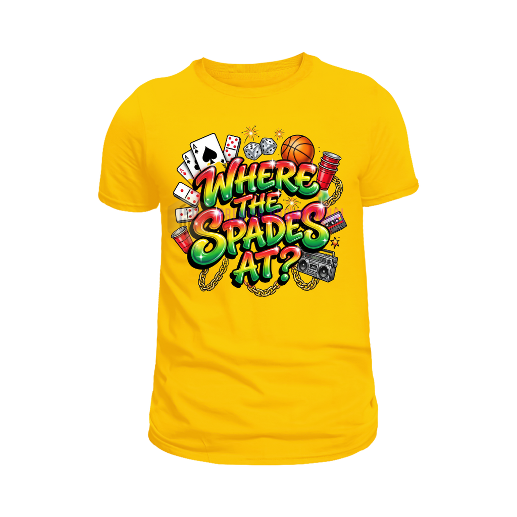 Where the spades at Juneteenth T-shirt