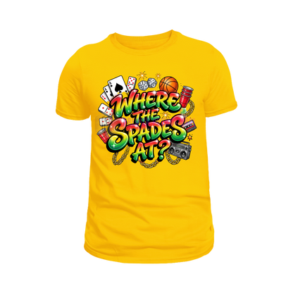 Where the spades at Juneteenth T-shirt
