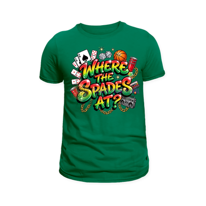 Where the spades at Juneteenth T-shirt