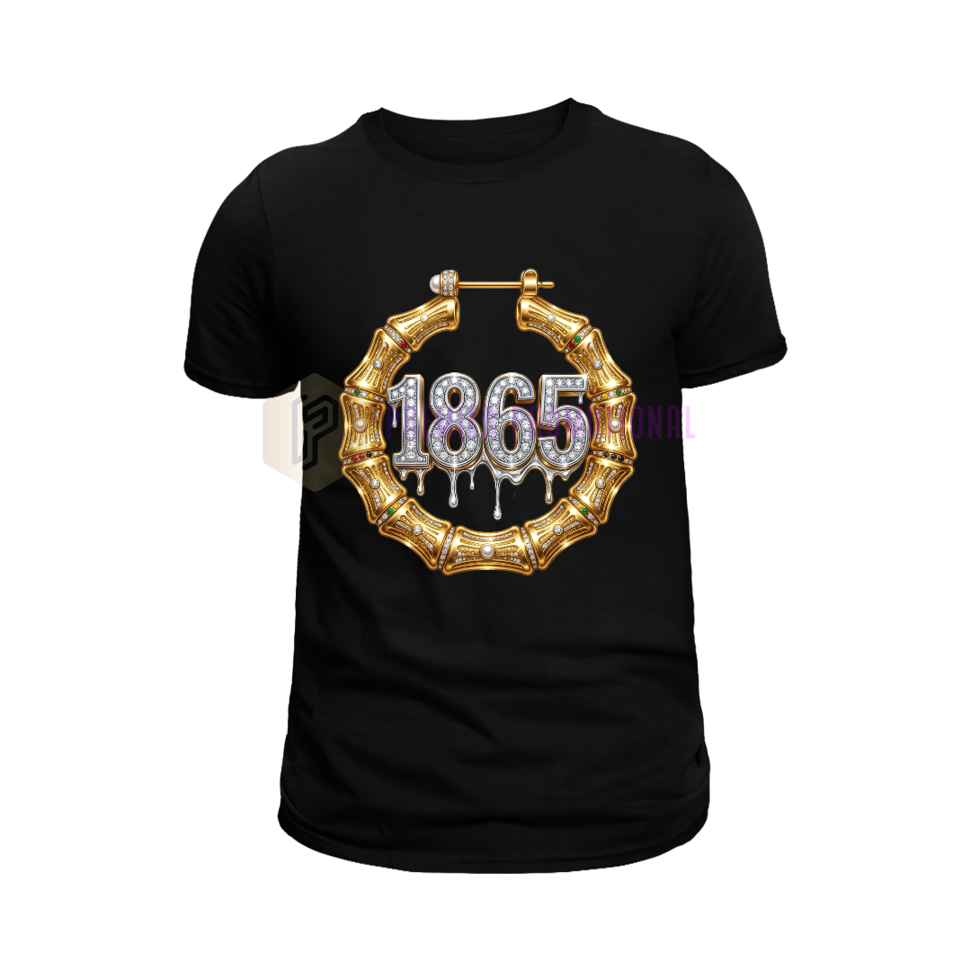 Juneteenth 1865 Bamboo Earring
