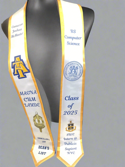 Graduation Stole (w vinyl) Preimer Promotional