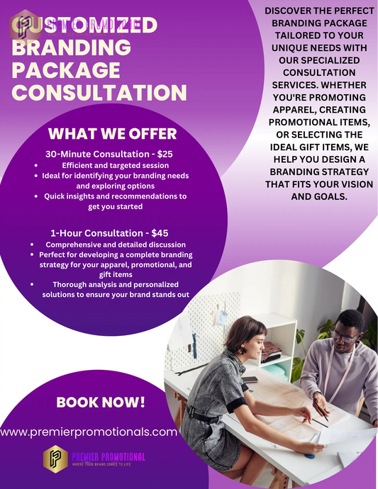 Customized Branding Package Consultation Preimer Promotional
