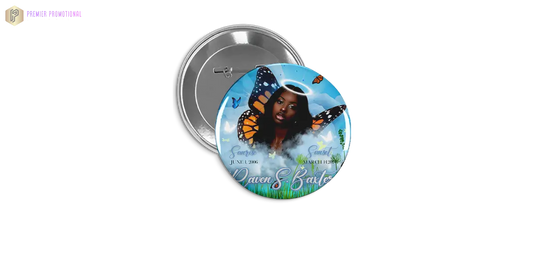 Memorial Buttons Preimer Promotional
