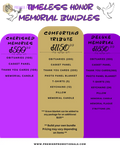 Memorial Packages Preimer Promotional