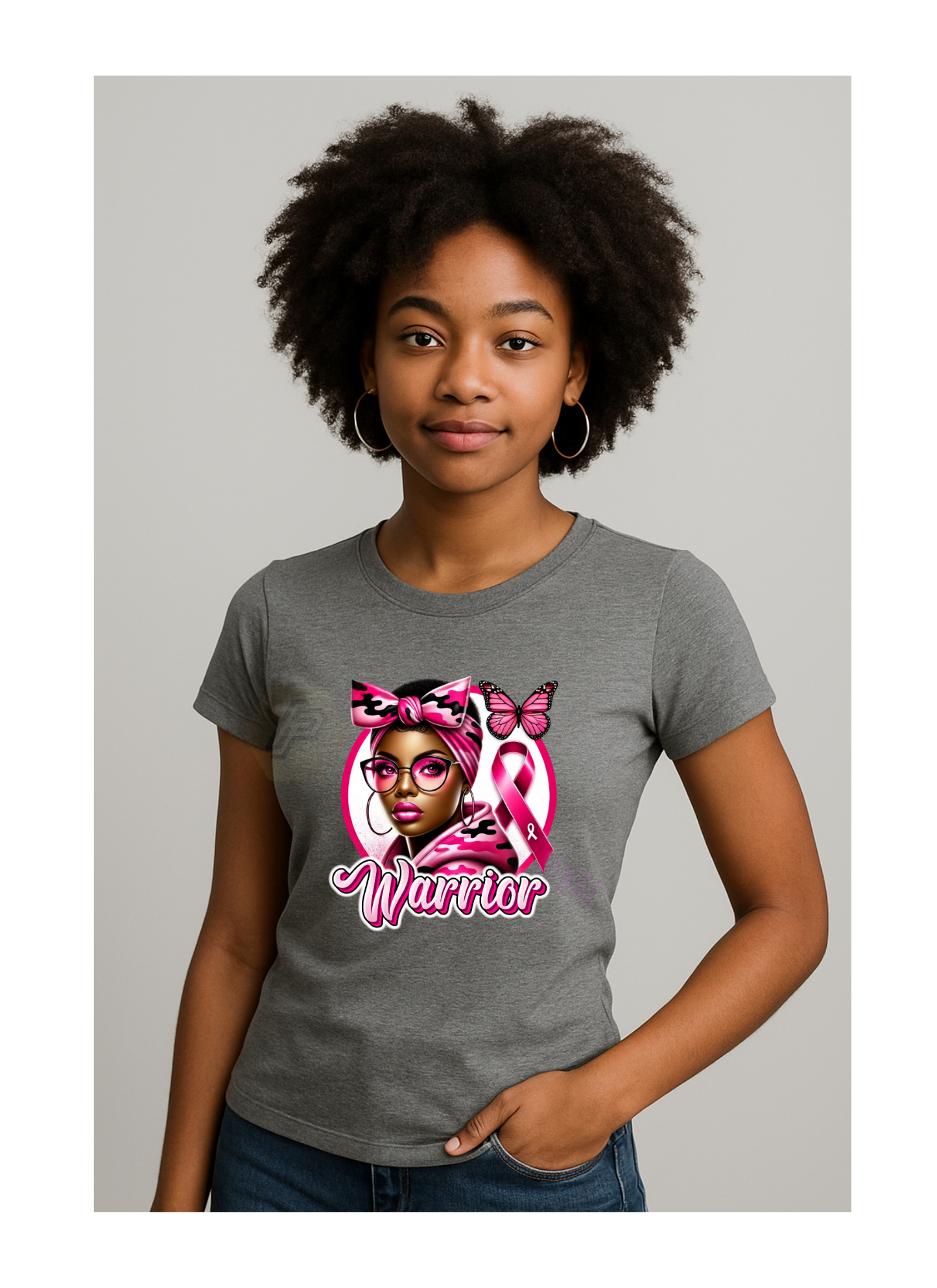 Warrior Breast cancer Tee